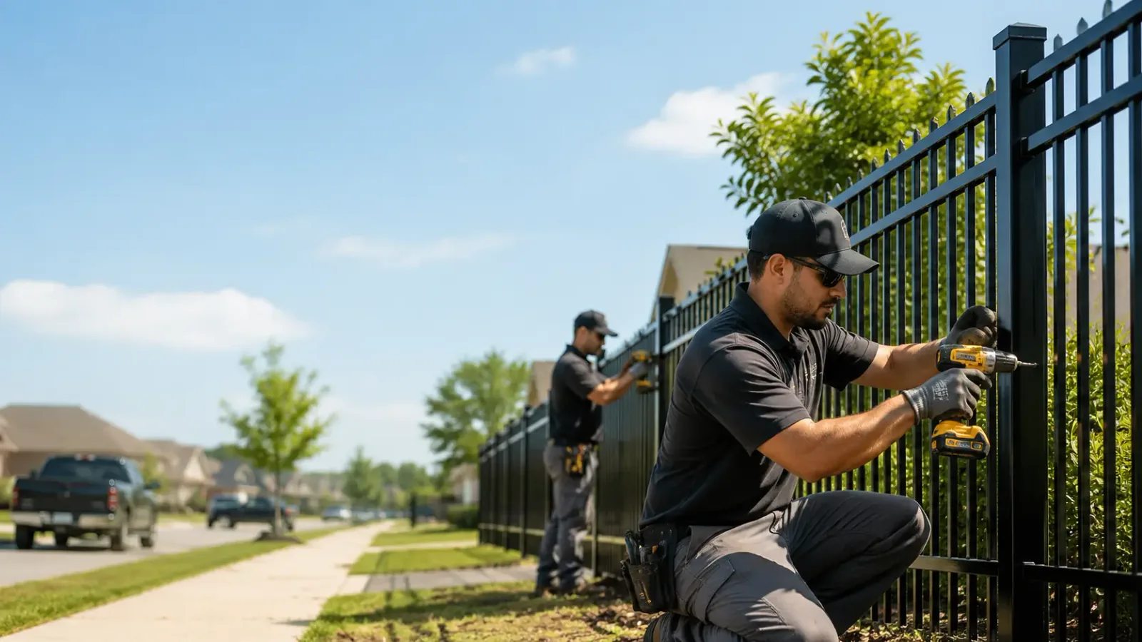 Metal Fence Installation in Wilmer, AL